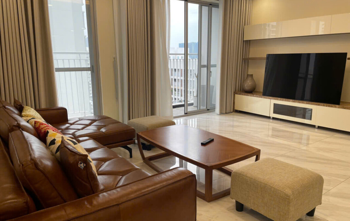 hinh anh phong khach can ho can ban 1170x738 - Cần cho thuê nhanh căn hộ chung cư Scenic Valley 1, diện tích 117m2, 02pn, giá 35tr/tháng.