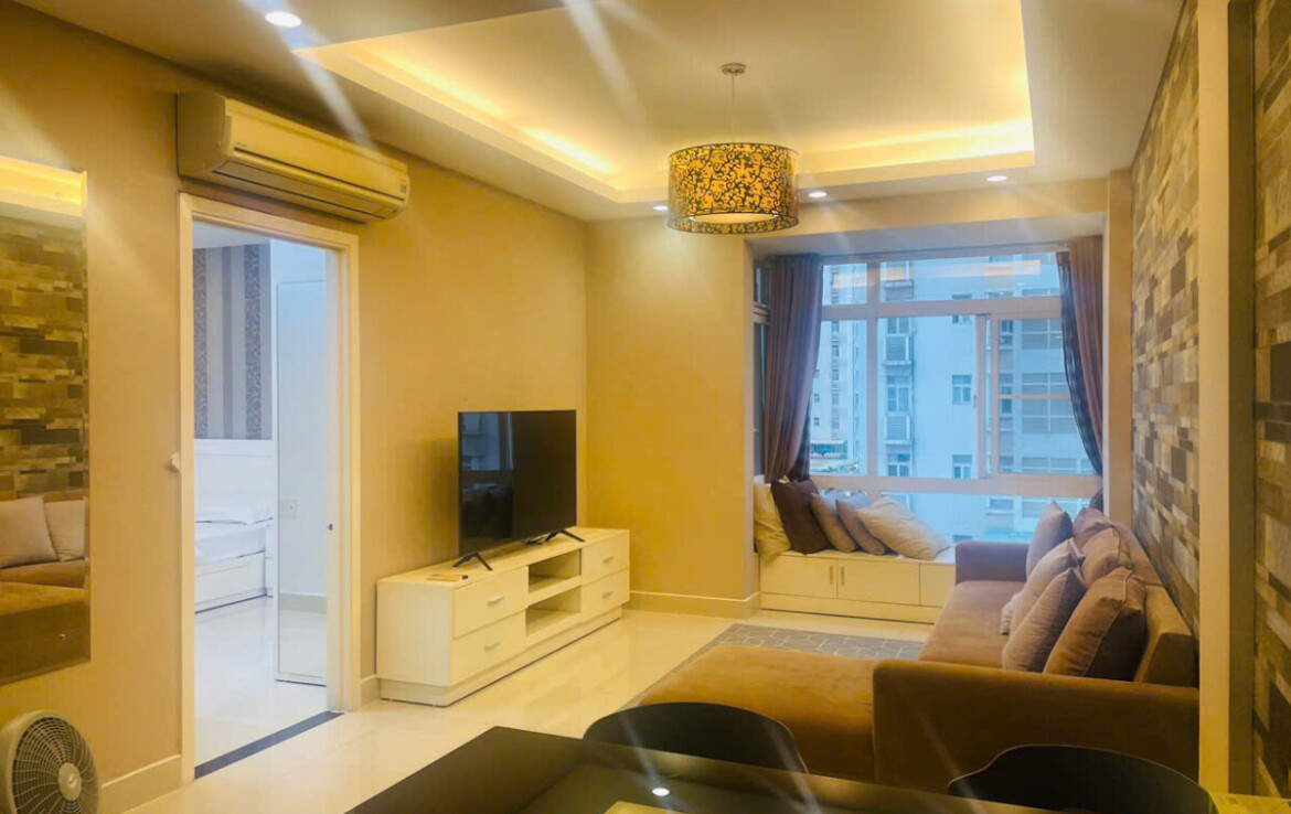 hinh anh phong khach can ho can ban 3 1170x738 - Bán căn hộ 74m2, chung cư Sky Garden 3, nhà đầy đủ nội thất, 02pn, giá 6.2 tỷ.