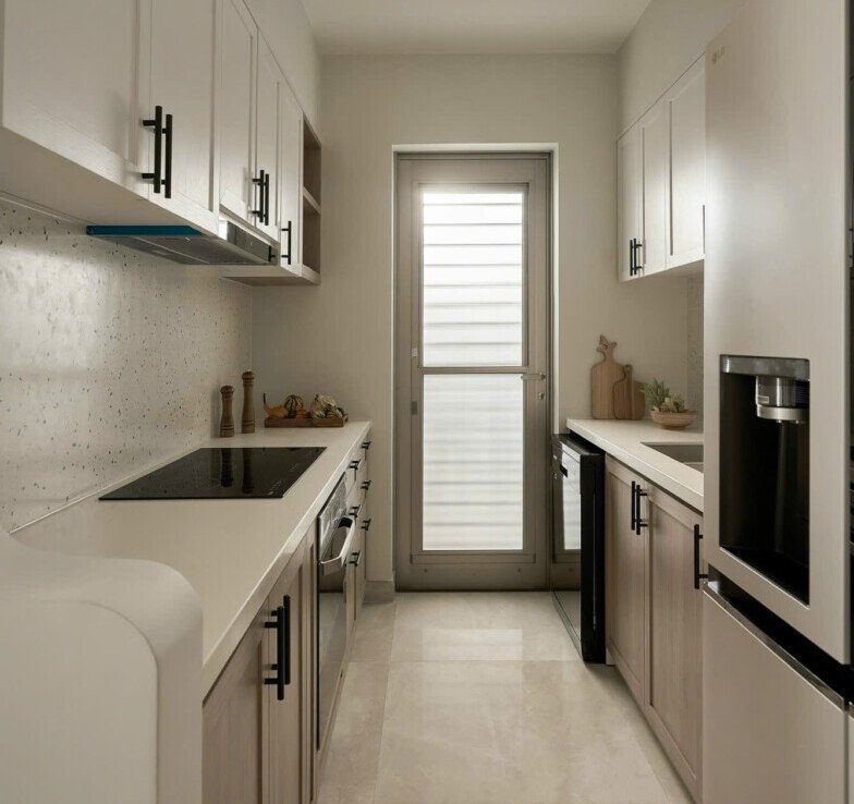 khong gian bep can ho ban 784x738 - Giá mua bán căn hộ 3pn số 01 tòa A chung cư The Horizon phường Tân Mỹ T4/2026