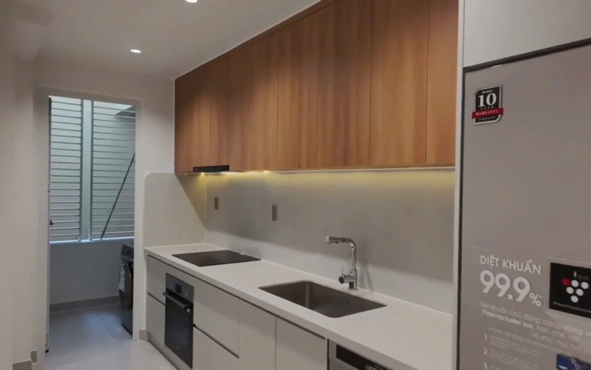 khong gian bep rong rai 1170x732 - Giá mua bán căn hộ 3pn tòa A chung cư Mỹ Phúc Phường Tân Hưng T3/2026