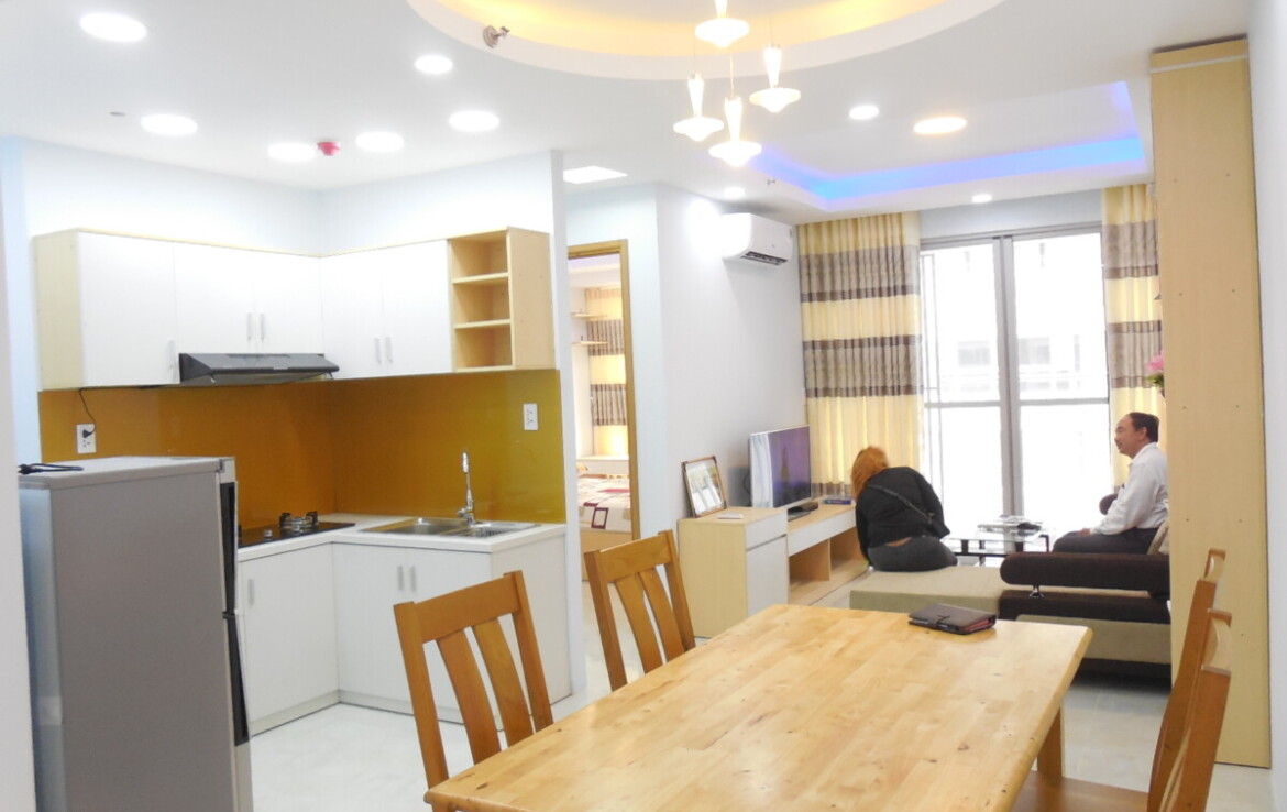 khong gian phong an va bep 1170x738 - Giá cho thuê căn hộ 2pn tòa H chung cư Scenic Valley 1 phường Tân Mỹ T4/2026