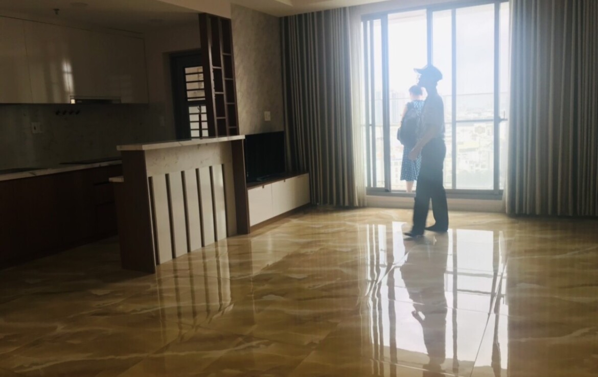 khong gian phong khach can ho 1 1170x738 - Giá mua bán căn hộ 2pn tòa B chung cư Green Valley phường Tân Mỹ T4/2026