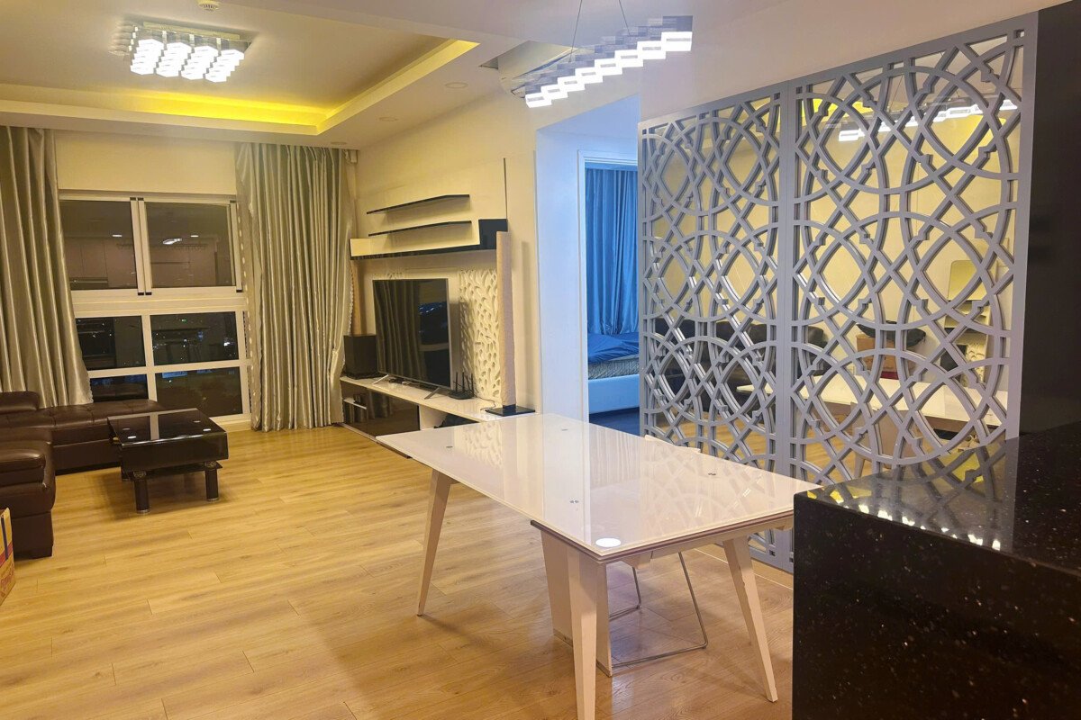 khong gian phong khach can ho - Giá cho thuê căn hộ 3pn chung cư Happy Valley phường Tân Hưng T3/2026