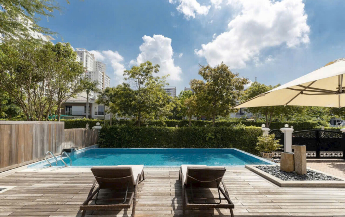 nha biet thu co ho boi rieng 1170x738 - Giá mua bán nhà Biệt thự 5pn kdc Chateau phường Tân Mỹ T4/2026