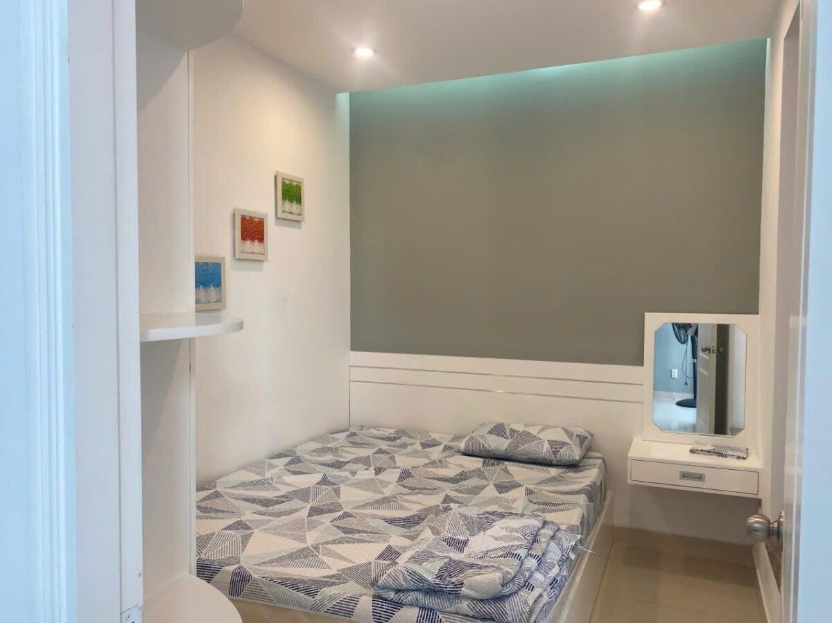 nha dep sky 3 cho thue 7 - Cho thuê căn hộ Sky Garden 3. DT 56m2 nhà mới tone trắng- 2 Phòng ngủ-1wc- Giá thuê 13 Triệu/Tháng