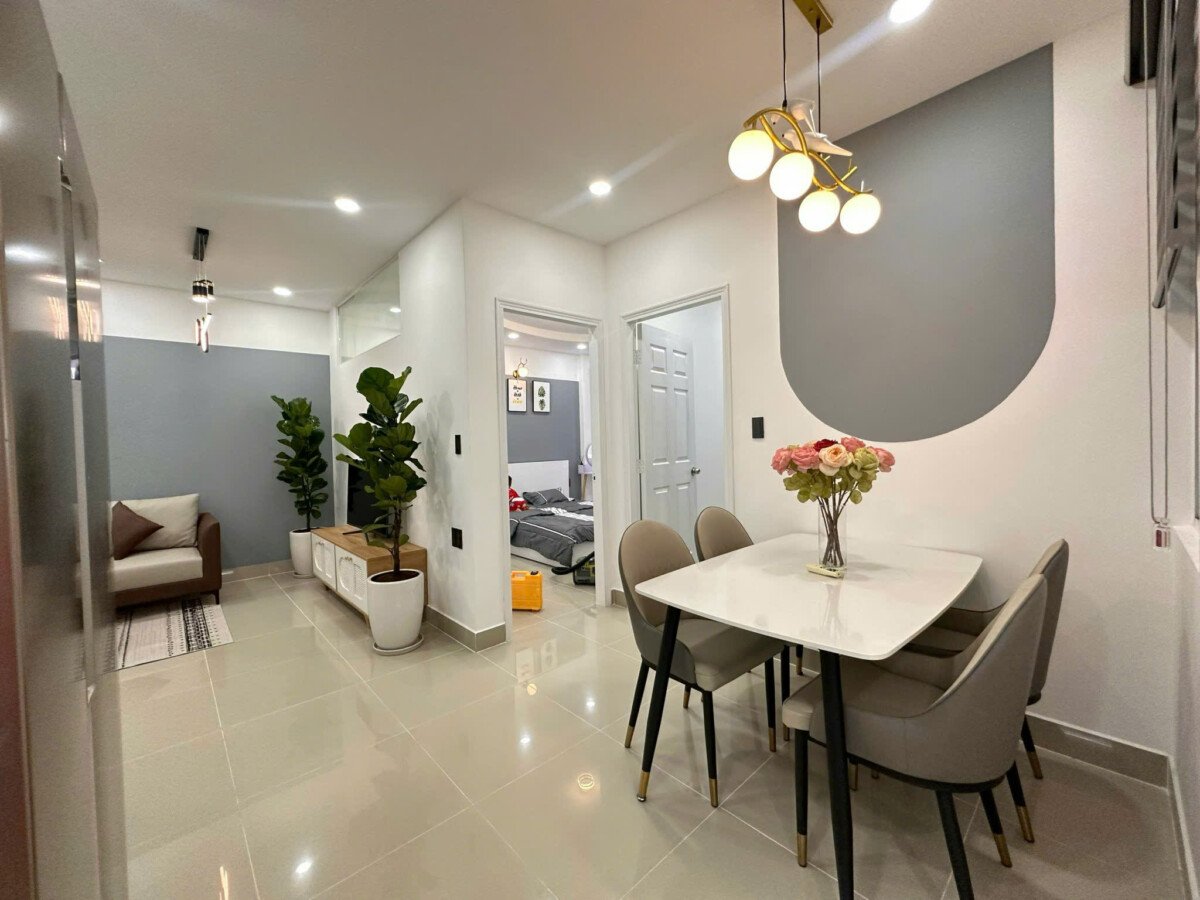 nha dep sky 3 - Cho thuê căn hộ đẹp tại Sky Garden 3. DT 56m2 Thiết kế 2 phòng-1wc- Nội thất như hình- Giá 17 Triệu/Tháng