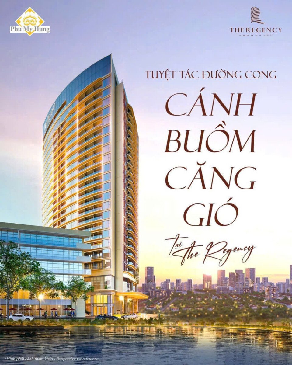 phoi canh chung cu the regency - Giá mua bán căn hộ 3pn số 03 chung cư The Regency phường Tân Mỹ T3/2026