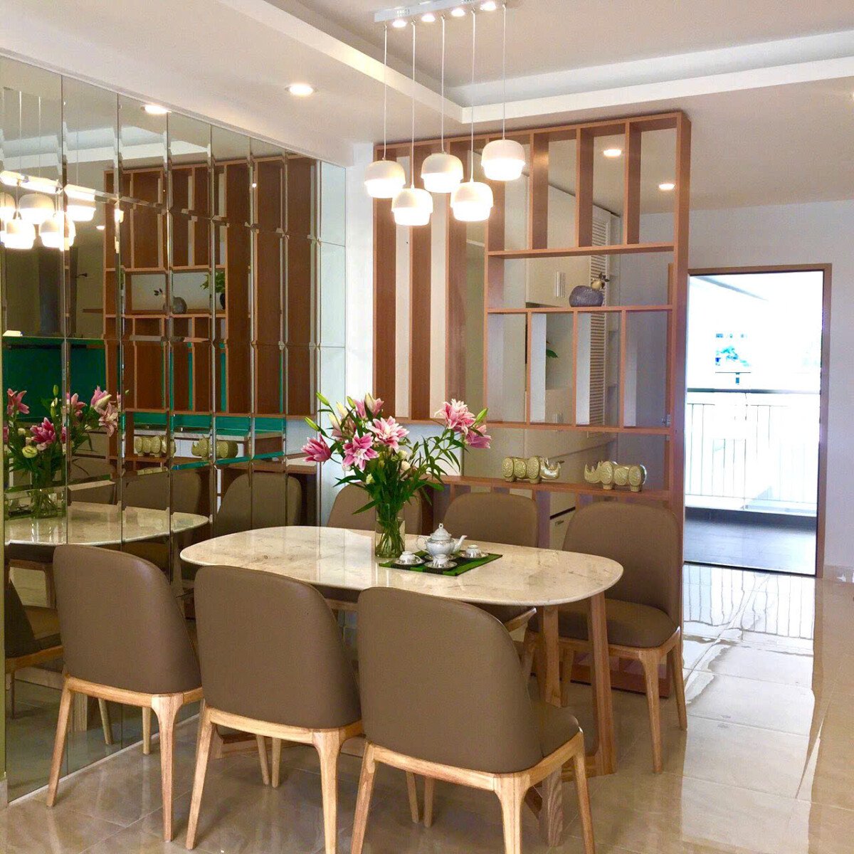 phong an can ho cho thue 2 - Cho thuê căn hộ 77m2, chung cư Scenic Valley , 02pn, giá 21tr/tháng, đầy đủ nội thất.