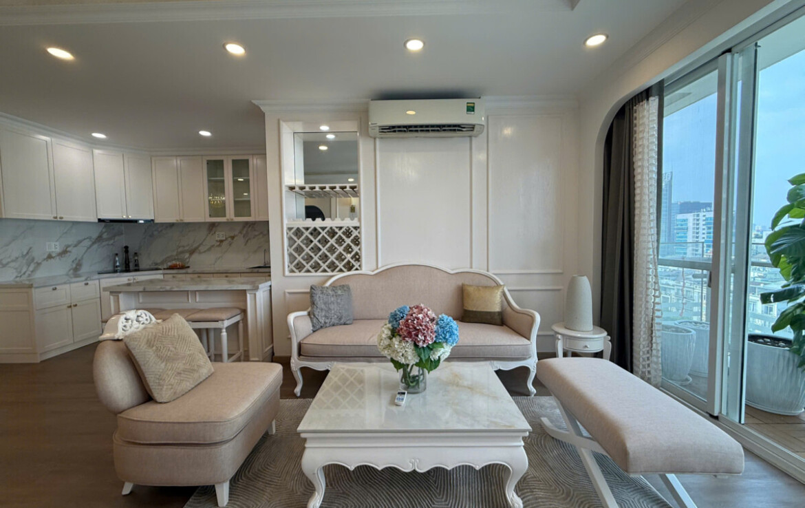 phong khach can ho ban 6 1170x738 - Giá mua bán căn hộ 3pn tòa C Riverpark Residence phường Tân Hưng T3/2026