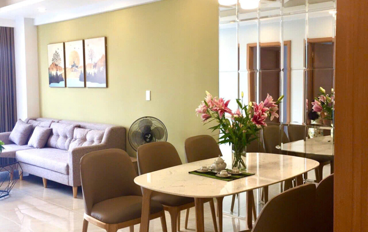 phong khach can ho can cho thue 2 1170x738 - Cho thuê căn hộ 77m2, chung cư Scenic Valley , 02pn, giá 21tr/tháng, đầy đủ nội thất.