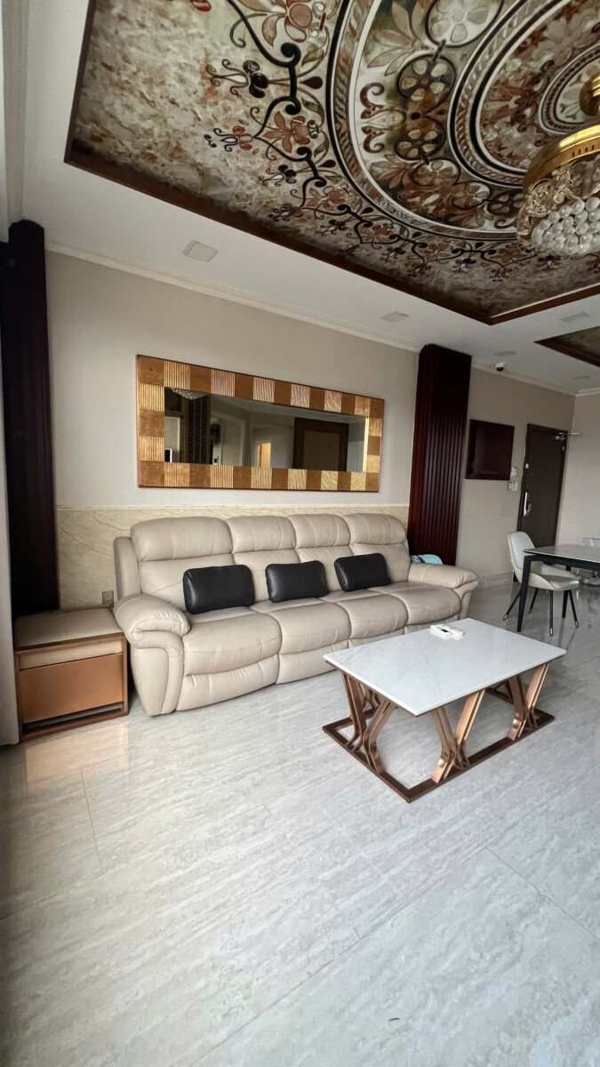 phong khach can ho cho thue 7 - Giá cho thuê căn hộ 3pn tòa J chung cư The Panorama phường Tân Hưng T4/2026