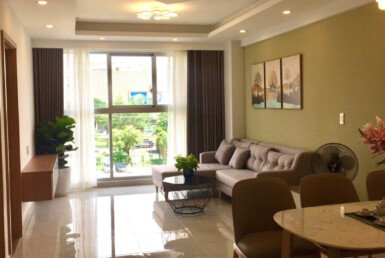 phong khach can ho cho thue 8 385x258 - Cho thuê căn hộ 77m2, chung cư Scenic Valley , 02pn, giá 21tr/tháng, đầy đủ nội thất.