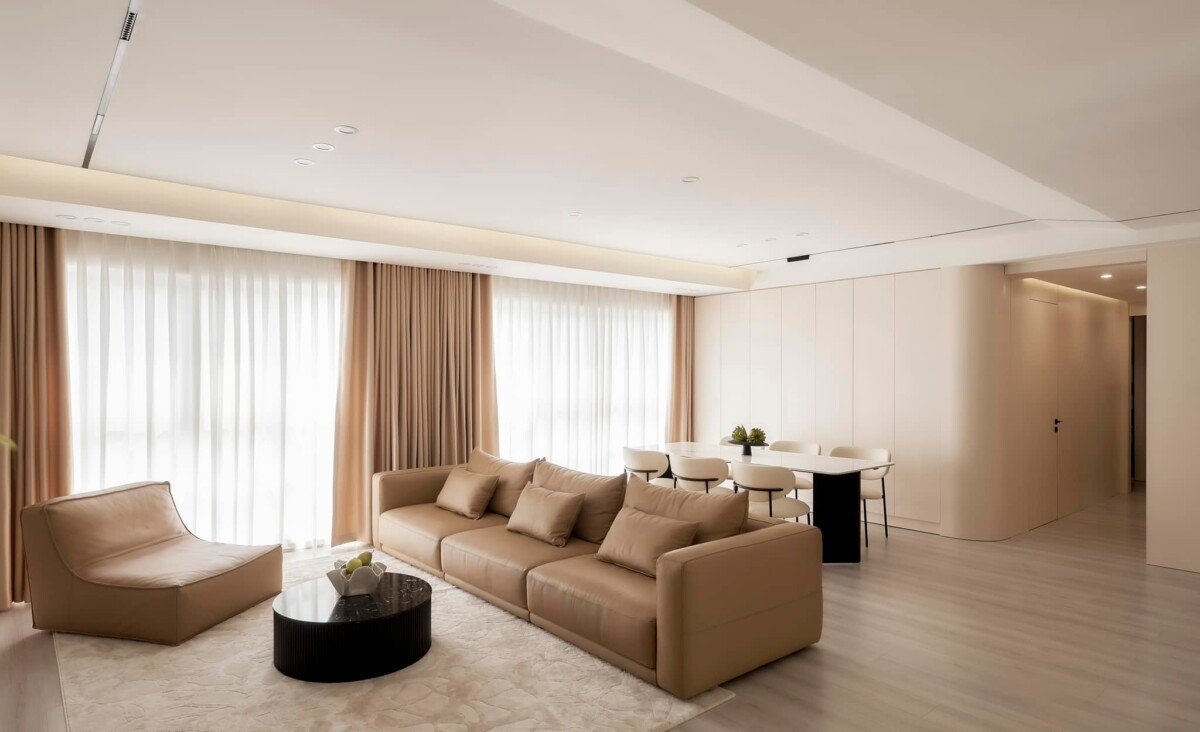 phong khach can ho cho thue 9 - Giá cho thuê căn hộ 3pn tòa N chung cư Happy Valley phường Tân Hưng T4/2026