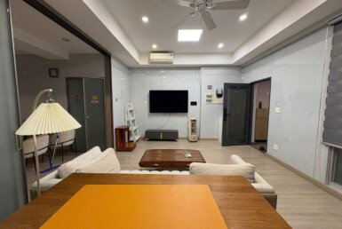 phong khach dep cho thue 385x258 - Cho thuê căn hộ Scenic Valley 2. DT 107m2 Tầng sân vườn- 2 Phòng-2wc- Nội thất như hình- Giá 20 Triệu/Tháng