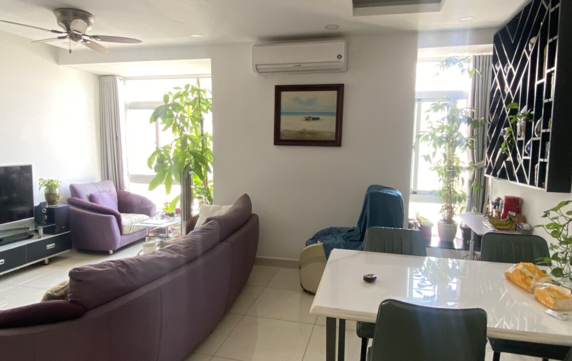 phong khach rat rong can ho sky garden 3 1170x738 - Bán căn hộ giá tốt tại Sky Garden 3. Căn góc 72m2 Thiết kế 2 phòng ngủ-2wc- Giá bán 5.8 Tỷ