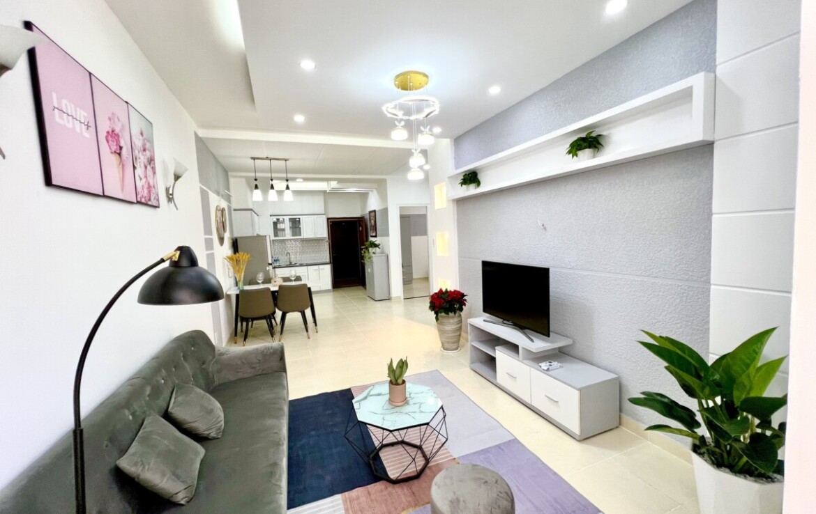 phong khach trong can ho can ban sky garden 2 2 1 1170x738 - Cần bán gấp căn hộ 71m2, chung cư Sky Garden 2, 02pn, giá 5 tỷ , nội thất đẹp.