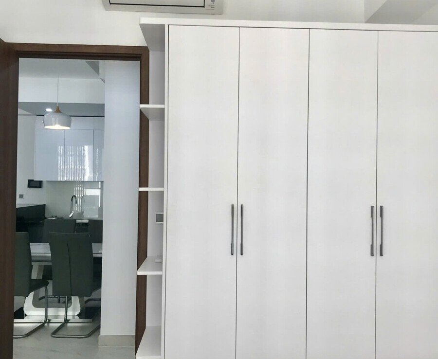 phong ngu 1 7 900x738 - Cho thuê căn hộ Midtown Tòa M7- Diện tích 83m2 thiết kế 2 Phòng ngủ-2wc- Nội thất đầy đủ- Giá thuê 32 Triệu/Tháng