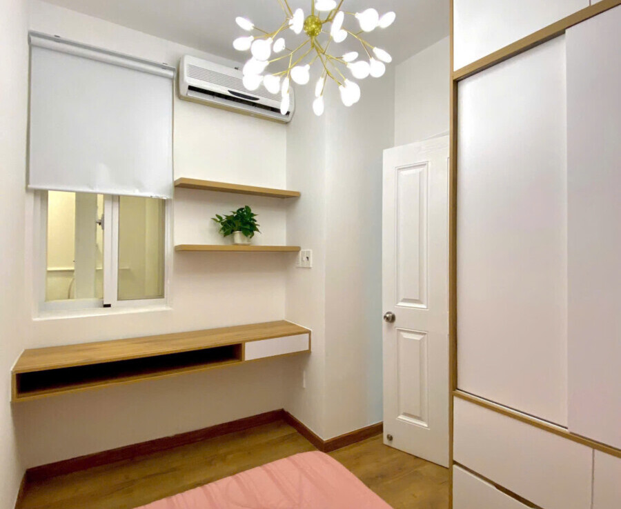 phong ngu 2 dep 900x738 - Cần bán căn hộ Sky Garden 3. DT 56m2 Nhà đẹp- Đang cho thuê 14 Triệu/Tháng- 2 phòng-2wc- Giá 4.6 Tỷ