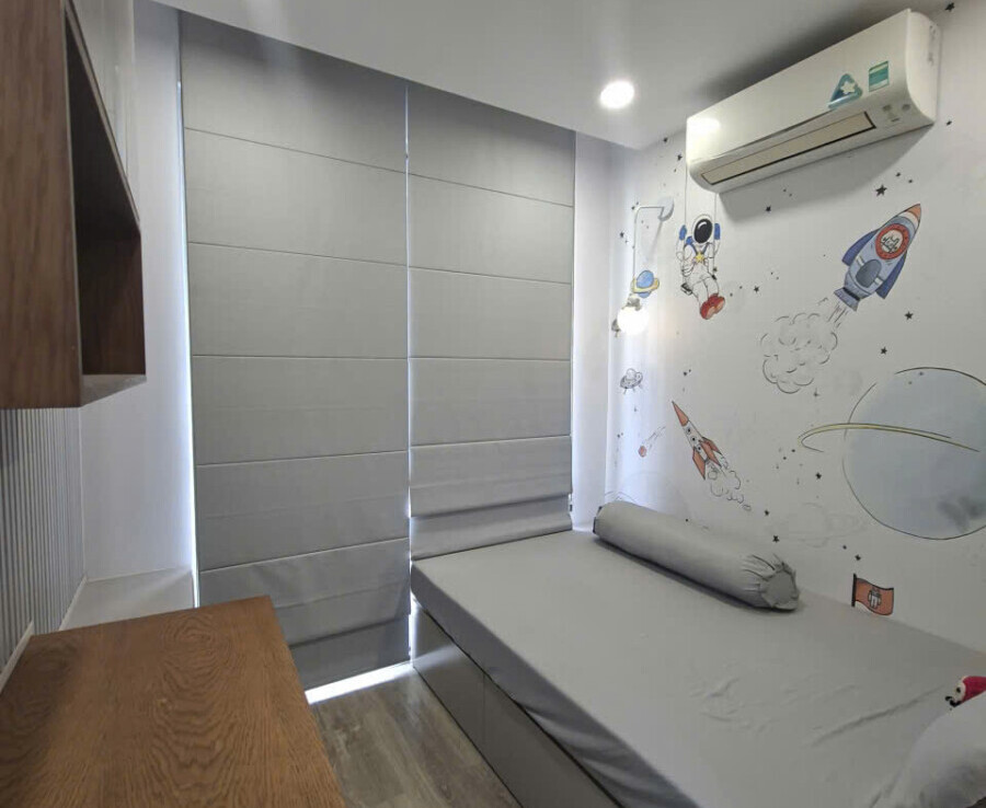 phong ngu 3 900x738 - Cho thuê căn hộ đẹp Tại Scenic Valley 1. DT 110m2 Thiết kế 3 Phòng-2wc- View hồ bơi. Giá 35 Triệu/Tháng