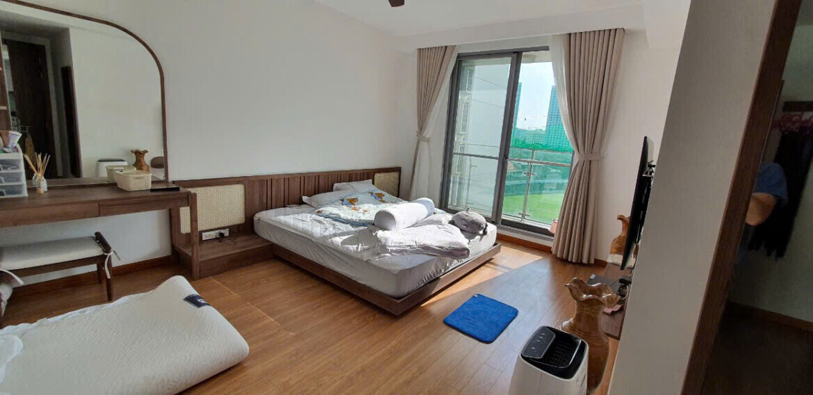 phong ngu can ho ban 6 1170x568 - Bán căn hộ chung cư Green Valley , diện tích 121m2, giá 11.5 tỷ , nhà đẹp, nội thất đầy đủ.