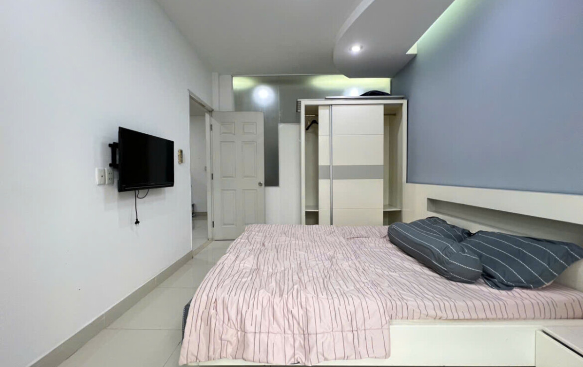 phong ngu can sky 3 ban 1170x738 - Bán nhanh căn hộ Sky Garden 3. DT 56m2 Thiết kế 2 Phòng-1wc- Lầu cao vút- Giá 4.650 Tỷ (TL)