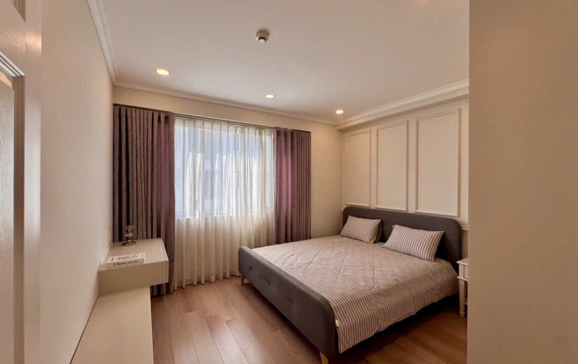phong ngu nho can ho ban 3 1170x738 - Giá mua bán căn hộ 3pn tòa B chung cư Hưng Phúc Happy Residence phường Tân Mỹ T4/2026