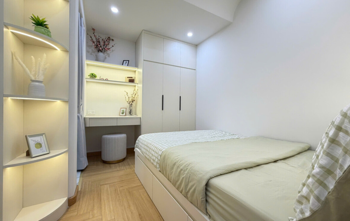 phong ngu nho can ho can ban 1170x738 - Bán căn hộ 02pn chung cư Sky Garden 3, 5.390 tỷ, nhà mới 100%, đầy đủ nội thất.
