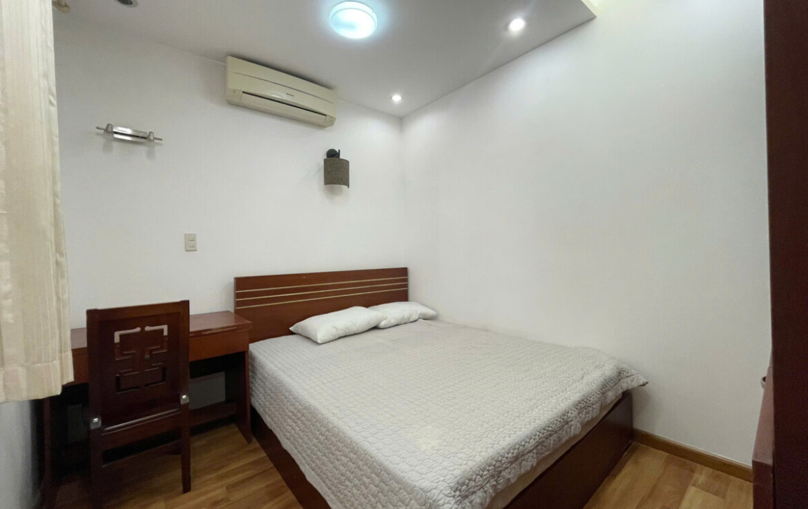 phong ngu sky 3 cho thue 1170x738 - Cho thuê căn hộ Sky Garden 3. DT 70m2 Lầu trung- 2 Phòng-2wc- Nội thất đầy đủ- Giá thuê 15 Triệu/Tháng