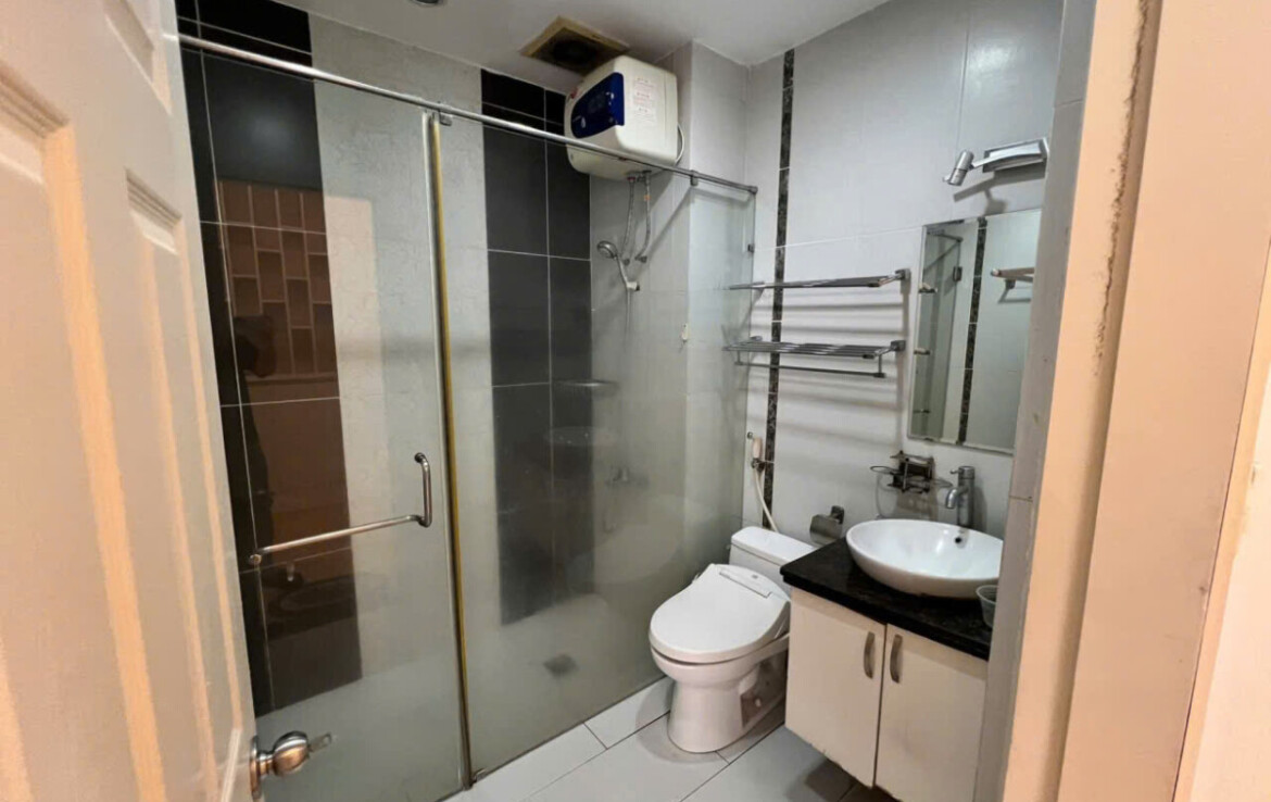 phong ngu sky garden 3 chi thue 6 5 1 1170x738 - Bán căn hộ Sky Garden 3. DT 56m2 Thiết kế 1 Phòng-1wc- Lầu cao- Cửa Nam view Bắc- Giá bán 4.650 Tỷ (TL)