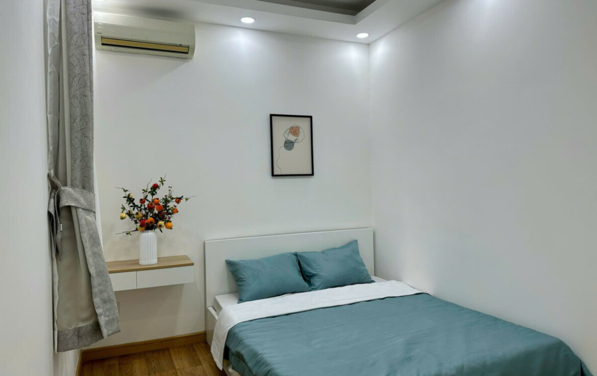 phong ngu sky garden 3 cho thue 2 1170x738 - Cho thuê căn hộ đẹp tại Sky Garden 3. DT 70m2 Lầu cao- View đẹp- 2 Phòng-2wc- Nội thất đây đủ- Giá 18 Triệu/Tháng