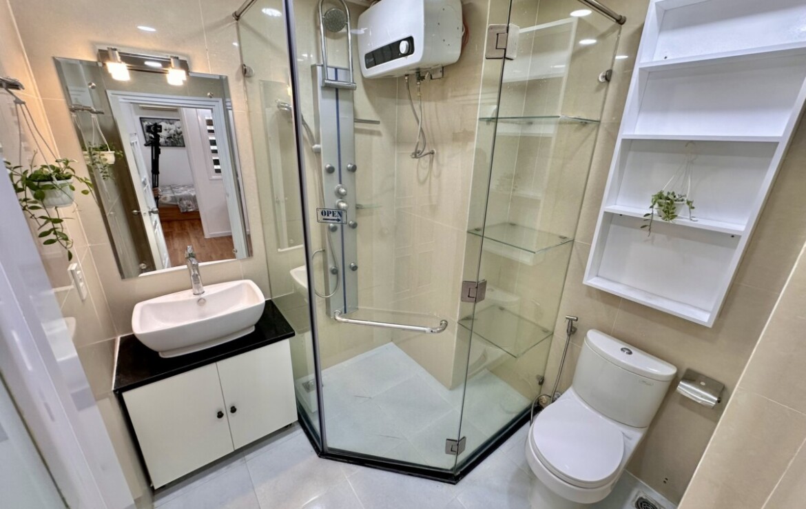 phpng tam to can ho sky garden 3 6 1170x738 - Cho thuê căn hộ Sky Garden 3. DT 56m2 Nhà đẹp-1 Phòng-1wc- View hồ bơi thoáng- Giá 15 Triệu/Tháng