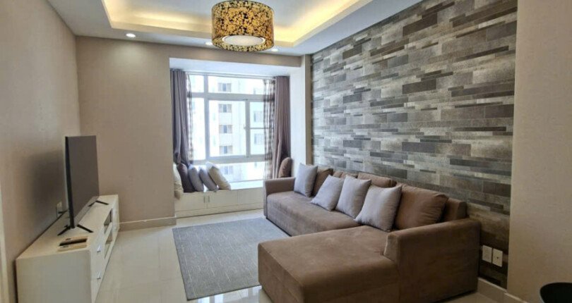 Giá tốt chỉ 6.150 Tỷ Cho căn góc tại Sky Garden 3. DT 74m2 Lầu trung- 2 phòng ngủ-2wc- View nam mát mẻ