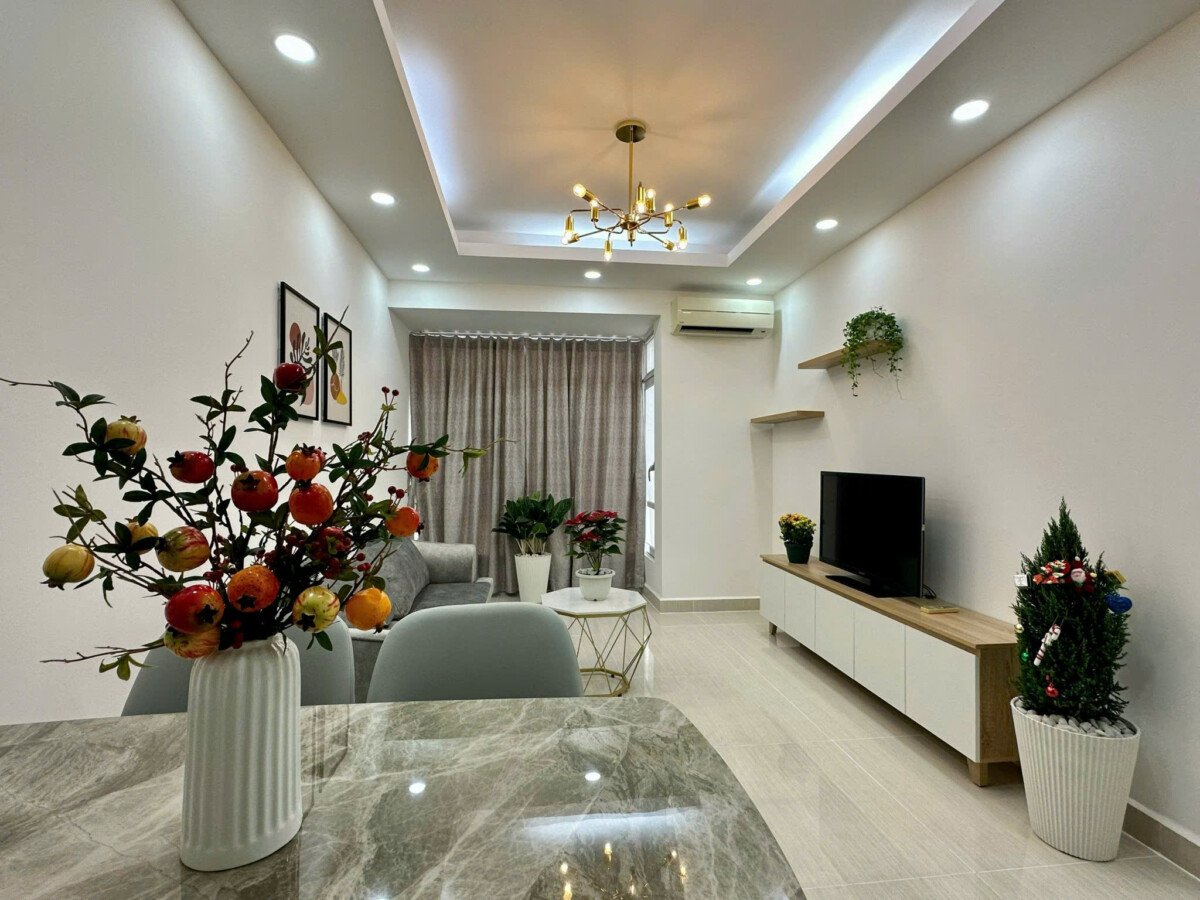 sky garden 3 cho thue 12 - Cho thuê căn hộ đẹp tại Sky Garden 3. DT 70m2 Lầu cao- View đẹp- 2 Phòng-2wc- Nội thất đây đủ- Giá 18 Triệu/Tháng