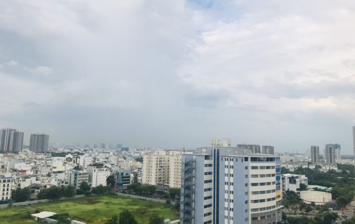 view balcony can ho ban 2 1170x738 - Giá mua bán căn hộ 2pn tòa B chung cư Green Valley phường Tân Mỹ T4/2026