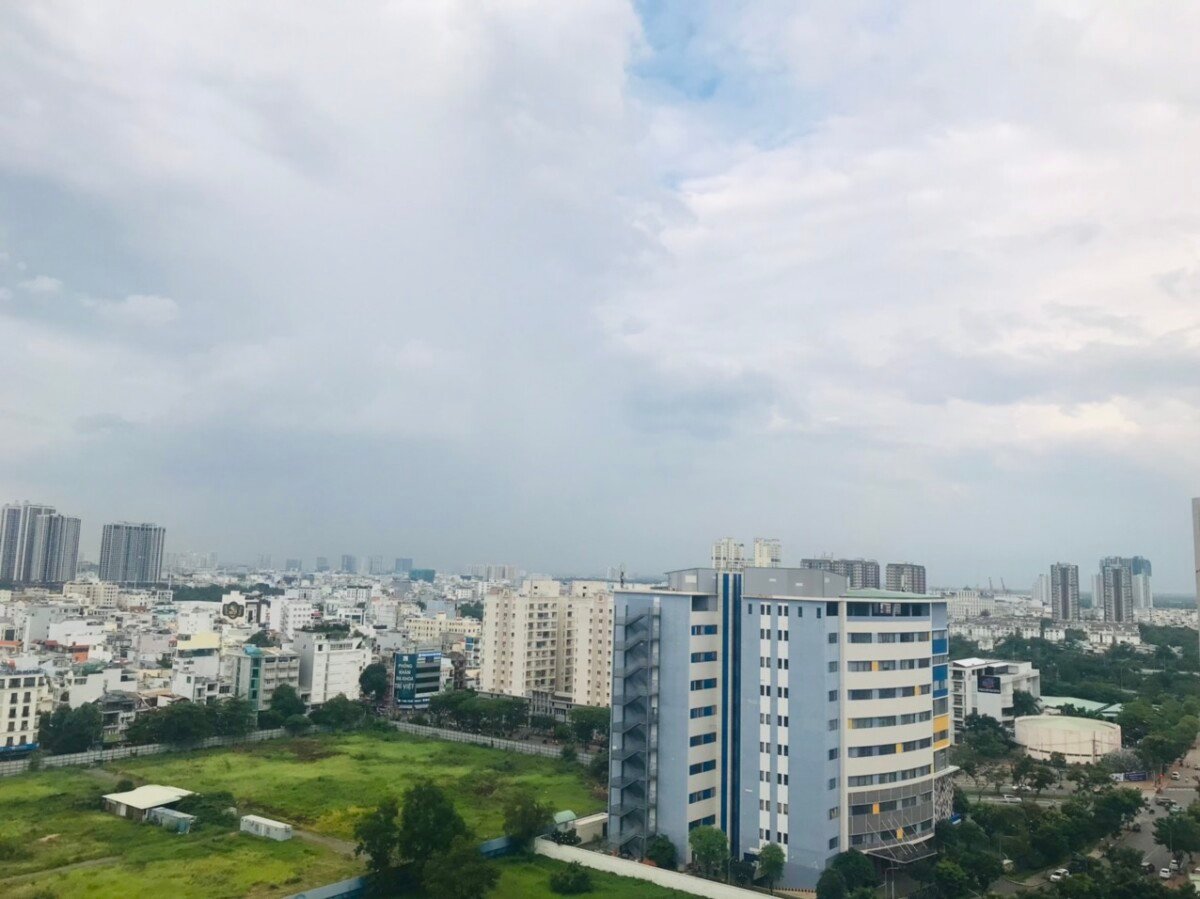 view balcony can ho ban 2 - Giá mua bán căn hộ 2pn tòa B chung cư Green Valley phường Tân Mỹ T4/2026