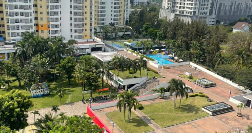 Bán nhanh căn góc Sky Garden 3. DT 74m2 Thiết kế 3 Phòng ngủ-2wc- View hồ bơi- Giá tốt 5.830 Tỷ