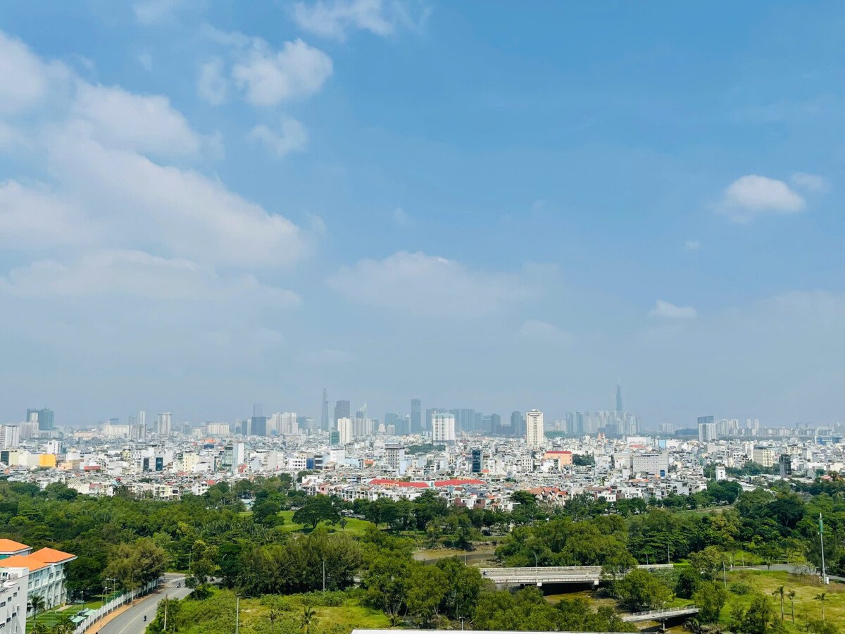 view can ho ban - Giảm giá bán gấp căn hộ 100m2 tòa N chung cư Happy Valley phường Tân Hưng