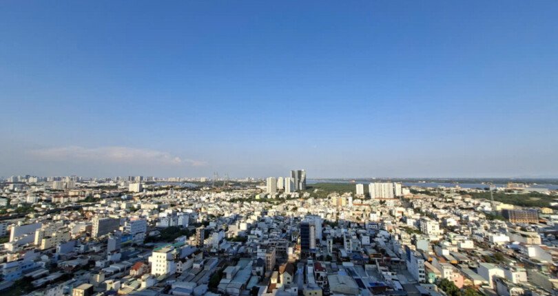 Cho thuê nhanh căn hộ The View Riviera Point. DT 101m2 Thiết kế 2 phòng-2wc- View đẹp- Giá 23 Triệu/Tháng