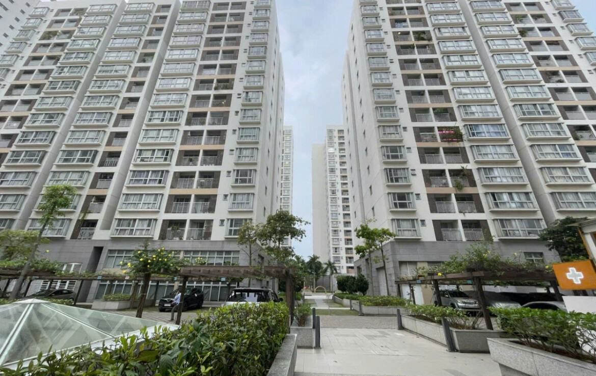 view can hp scenoc cho thue 1170x738 - Cho thuê căn hộ Scenic Valley 1. DT 89m2 View nội khu- 2 Phòng ngủ-2wc- Nội thất đầy đủ- Giá 19 Triệu/Tháng