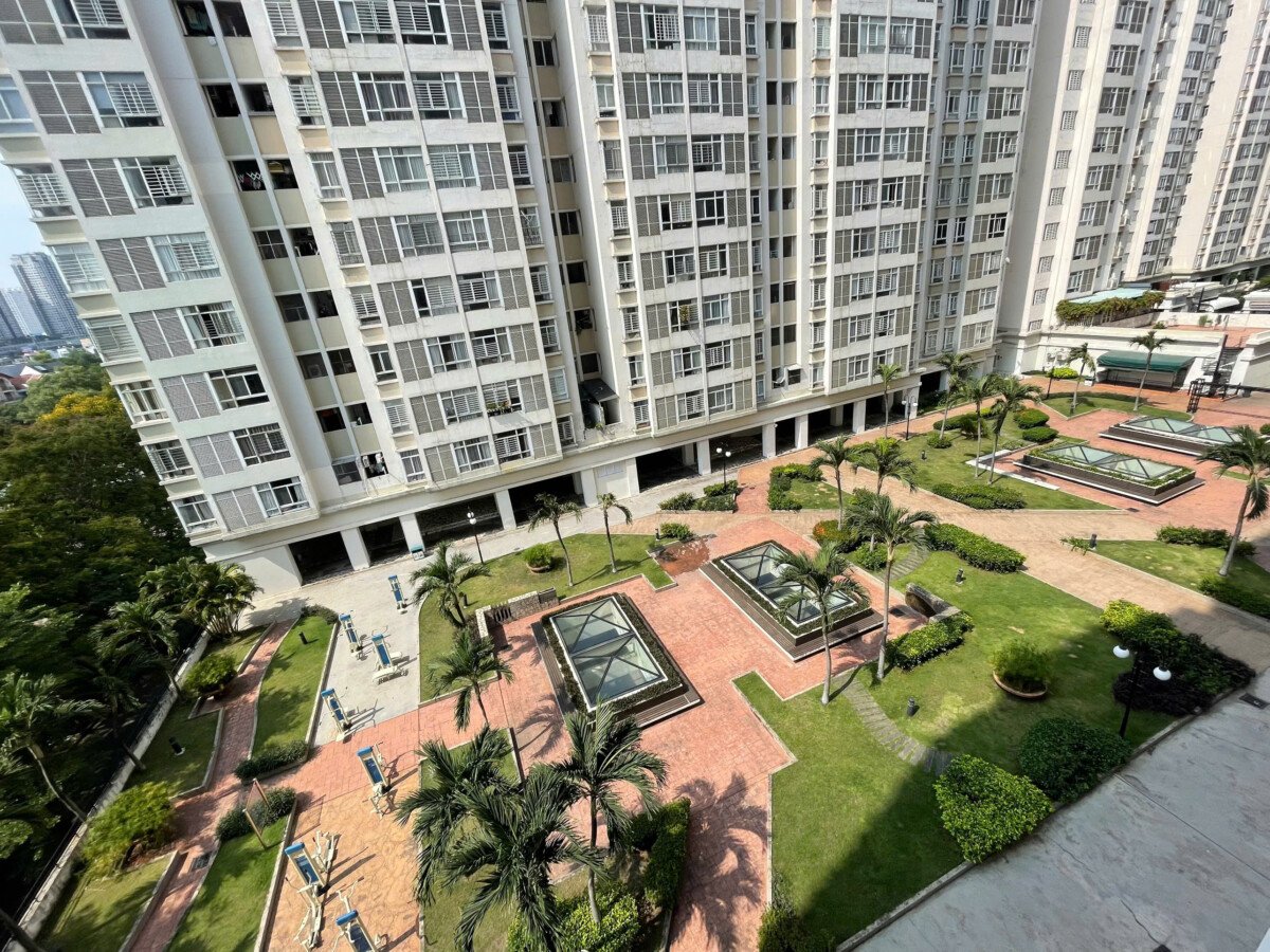 view noi khu 1 - Cho thuê căn hộ Sky Garden 3. DT 70m2 Lầu trung- 2 Phòng-2wc- Nội thất đầy đủ- Giá thuê 15 Triệu/Tháng