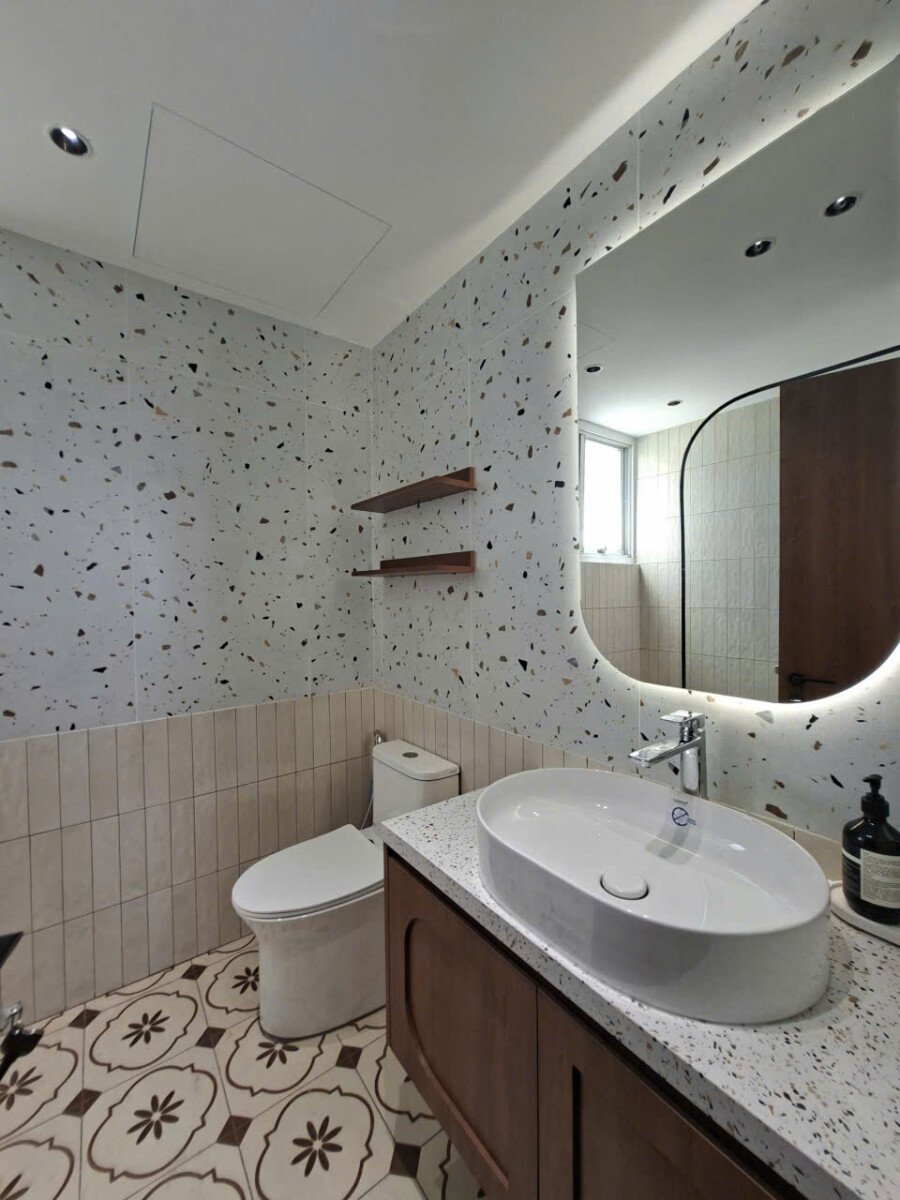 wc day du thiet bi - Cho thuê căn hộ Green View. DT 103m2 Nhà đẹp nội thất mới 100%- Thiết kế 3 Phòng-2wc- Dọn vào ngay- Giá 35 Triệu/Tháng