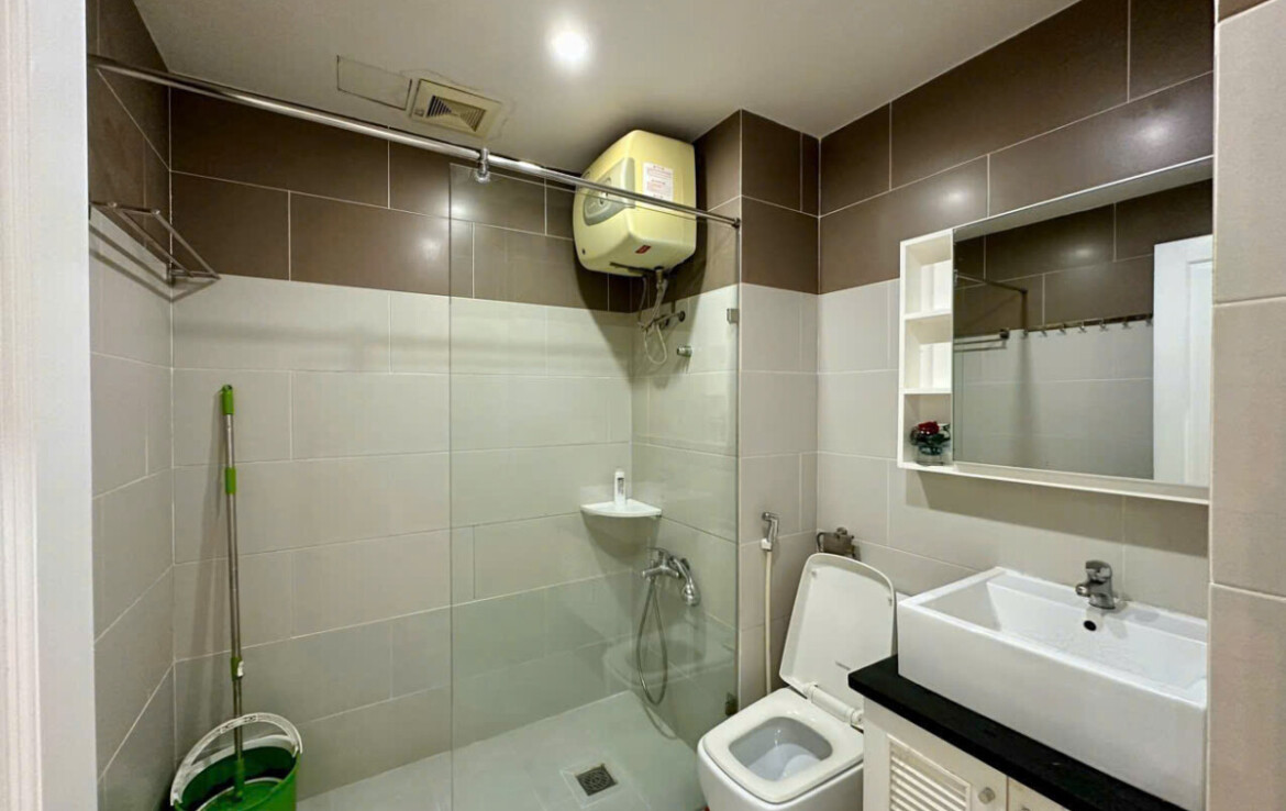 wc rong rai 1170x738 - Cho thuê căn hộ Sky Garden 3. DT 56m2 Lầu cao thiết kế 1 Phòng-1wc- Nội thất như hình- Giá 12 Triệu/Tháng
