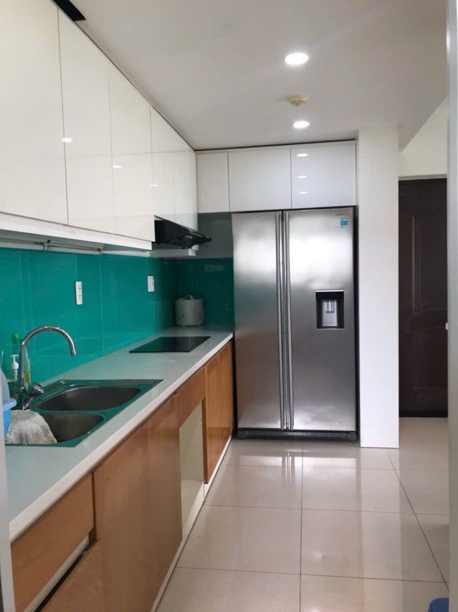 bep thoang 1 - Cho thuê căn hộ Happy Valley. DT 100m2 Thiết kế 3 Phòng-2wc- Lầu cao- Nội thất đầy đủ- Giá 30 Triệu/Tháng