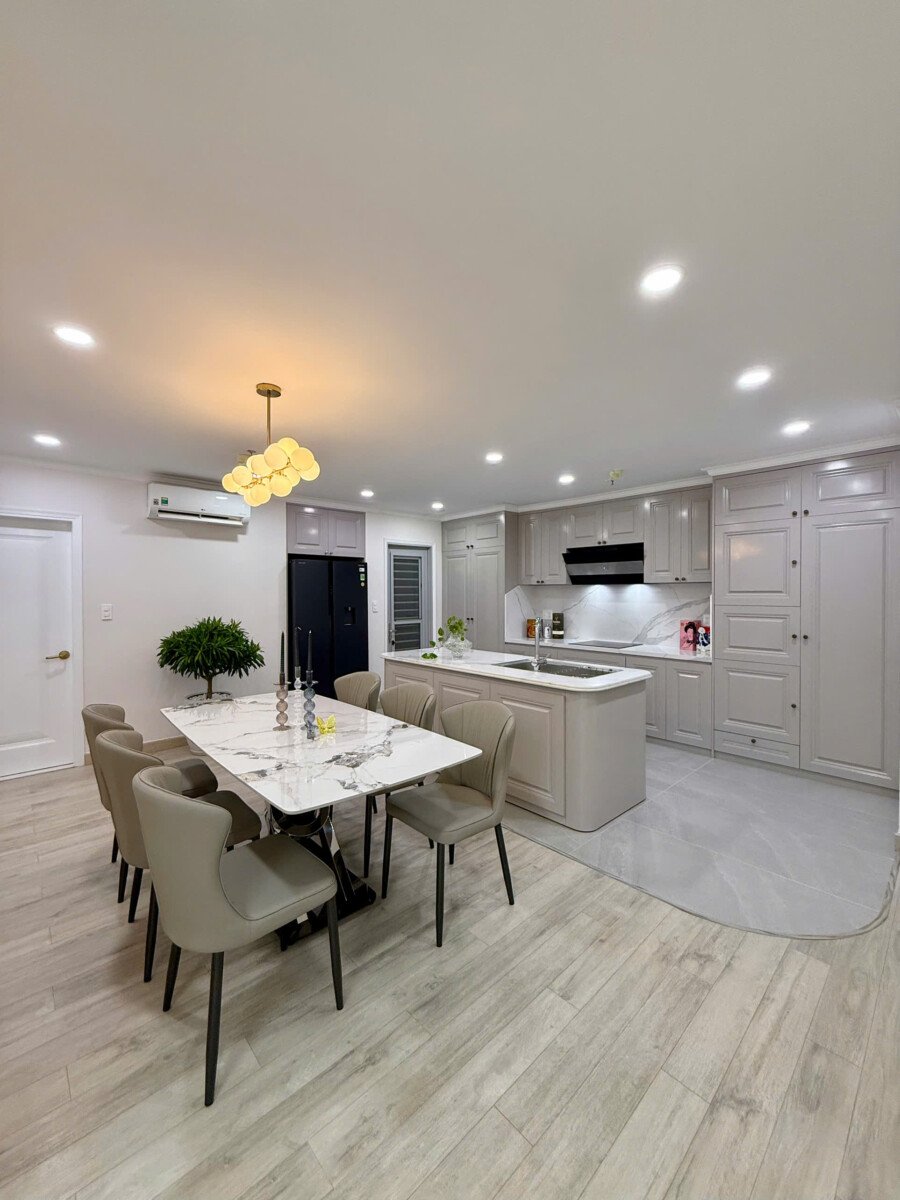 can canh phong an va bep - Giá cho thuê căn hộ 3pn view sông tòa B chung cư Scenic Valley 1 phường Tân Mỹ T4/2026