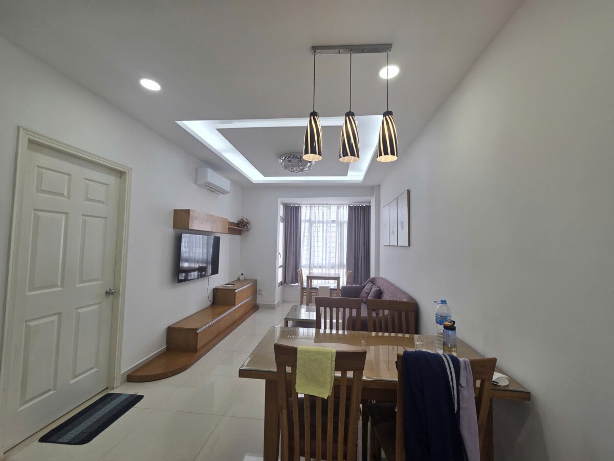 can cho thue can ho sky garden 3 12 - Cho thuê căn hộ Sky Garden 3. DT 68m2 Thiết kế 2 phòng ngủ-2wc- Nội thất đầy đủ- lầu cao- Giá 15 Triệu/Tháng