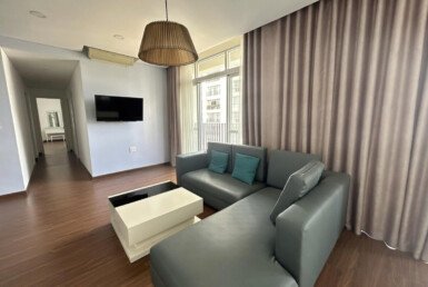 Cho thuê căn hộ Star Hill. DT 112m2 Thiết kế 3 Phòng ngủ-2wc- Nội thất đầy đủ- Giá thuê 29 Triệu/Tháng