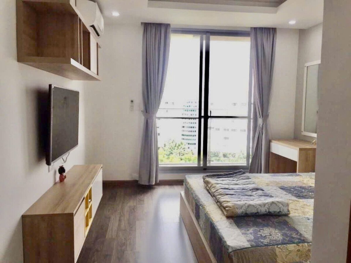 can ho cho thue co 2pn hoan thien nhu hinh 1 - Giá cho thuê căn hộ 2pn tòa D chung cư Green Valley phường Tân Mỹ T4/2026