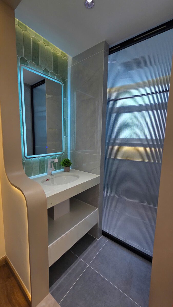 can ho co 2 nha tam hoan thien nhu hinh 3 - Giá mua bán căn hộ 3pn tòa 10A chung cư Sky Garden 3 phường Tân Hưng T5/2026