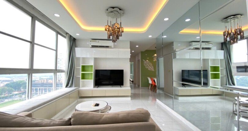 Cho thuê căn hộ Star Hill. DT 112m2 Nhà đẹp- Nội thất đầy đủ- Nhà thiết kế 3 Phòng-2wc- Lầu cao- Giá 30 Triệu/Tháng