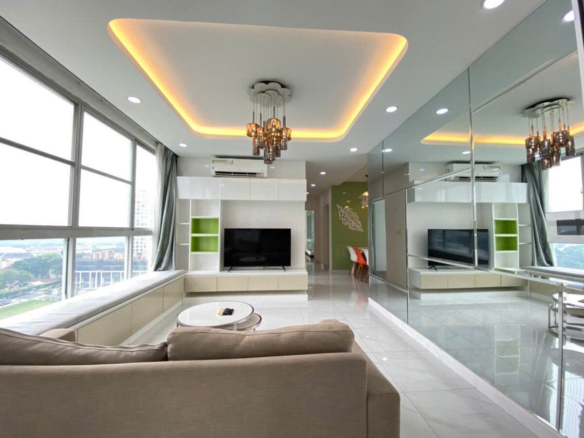 cho thue can ho dep tai star hill 2 - Cho thuê căn hộ Star Hill. DT 112m2 Nhà đẹp- Nội thất đầy đủ- Nhà thiết kế 3 Phòng-2wc- Lầu cao- Giá 30 Triệu/Tháng